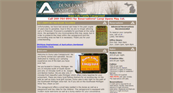 Desktop Screenshot of dunelakecampground.com